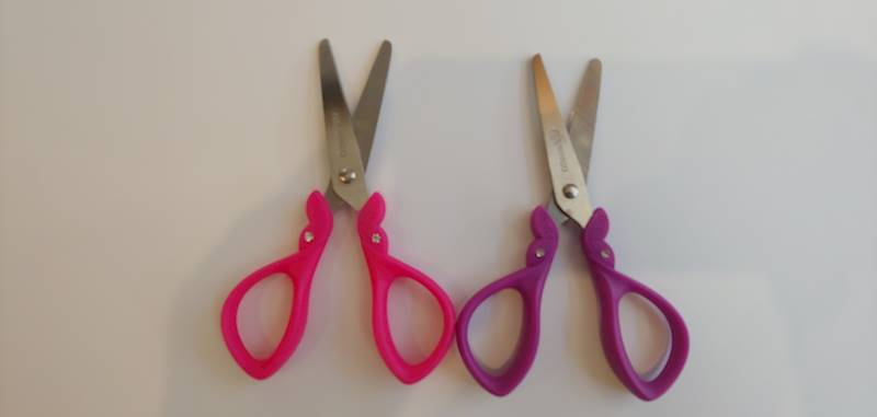 Nożyczki z kryształkami Flamingo