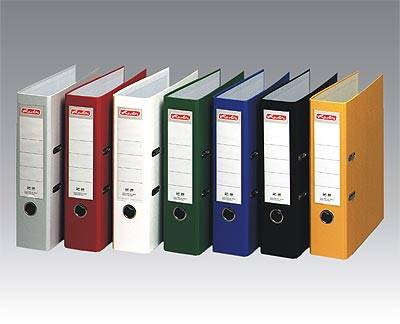 Segregator A4 8cm pomarańczowy Herlitz