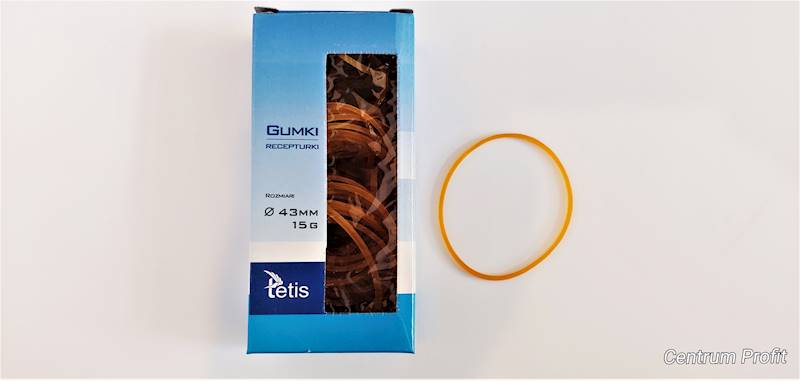 Gumki recepturki GG201 15g Tetis