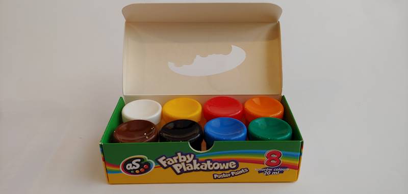 Farby plakatowe 8k. AS