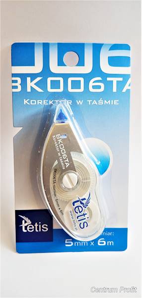 Korektor taśma Tetis BK006
