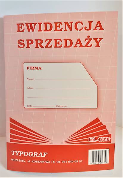 Ewidencja Sprzedaży A5