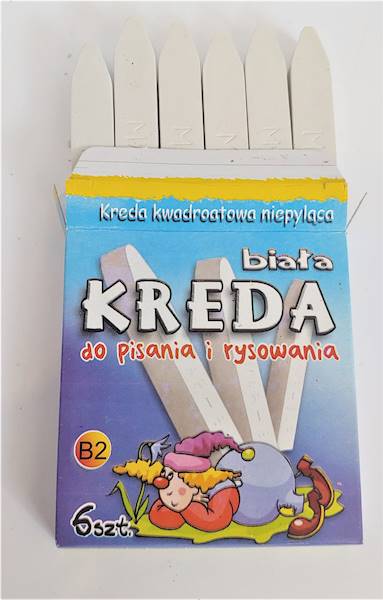 Kreda a'6 biała Mar-Bor