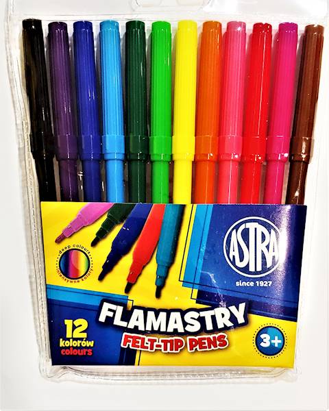 Flamastry 12k. Astra 