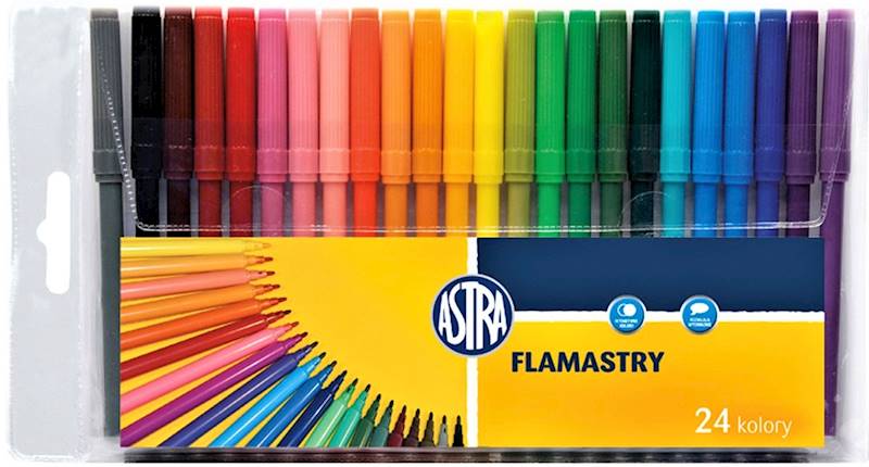 Flamastry 24k. Astra