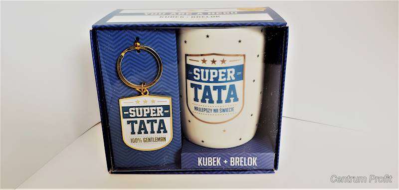 SET Kubek+Brelok My Hero Tata Pan Dragon