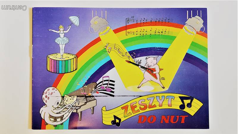 Zeszyt A5 nuty Protos