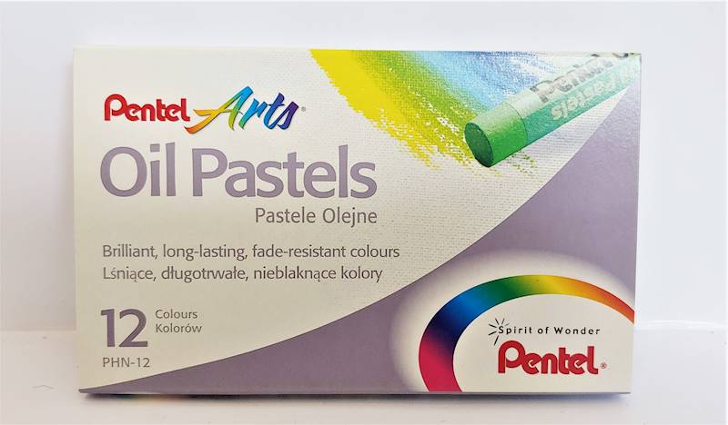 Pastele olejne 12k. Pentel