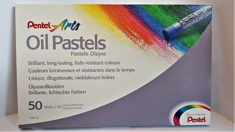 Pastele olejne 50k. Pentel