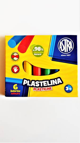 Plastelina 6k. Astra