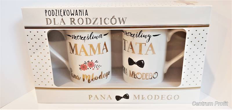 Kubki Komplet Kukartka Q797 Dla Rodziców