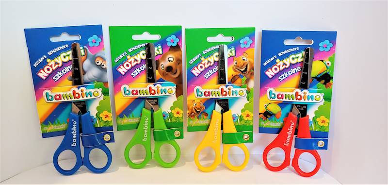 Nożyczki szkolne Bambino