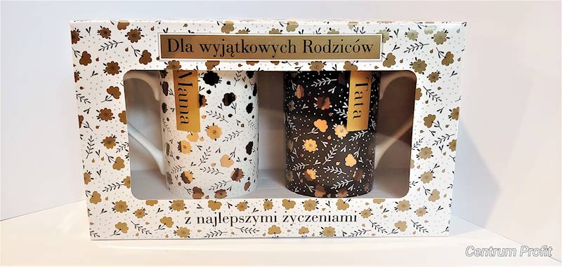 Komplet Kubek Kukartka Q808 Dla Rodziców