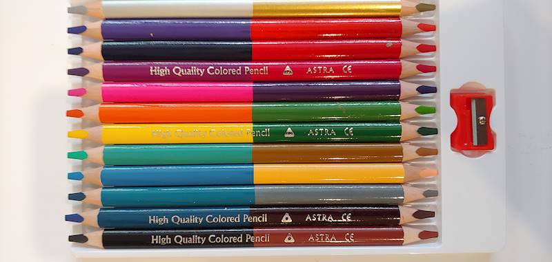 Kredki 12/24 Astra Jumbo