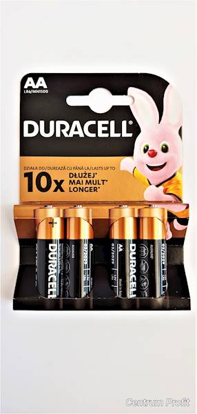 Bateria LR6 AA Duracell 