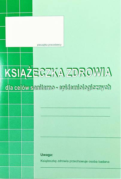 Książeczka zdrowia 530-5 Michalczyk i Prokop