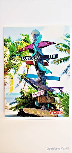 Zeszyt 60 A5 kratka Chillout Herlitz