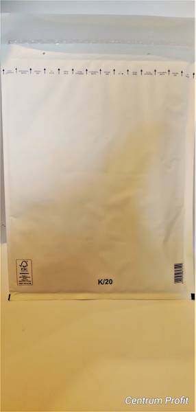 Koperta puchowa 20 K biała