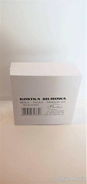 Notes kostka biała klejona niska Protos