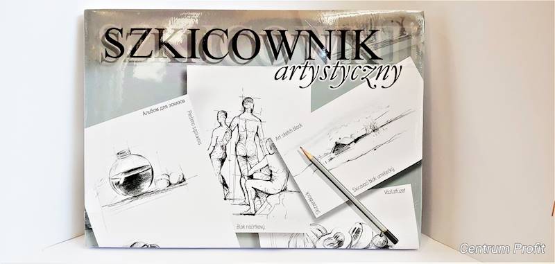 Szkicownik A4 Kreska