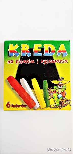 Kreda a'6 kolorowa MB