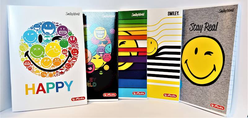 Zeszyt 60 A5 linia Smiley Herlitz