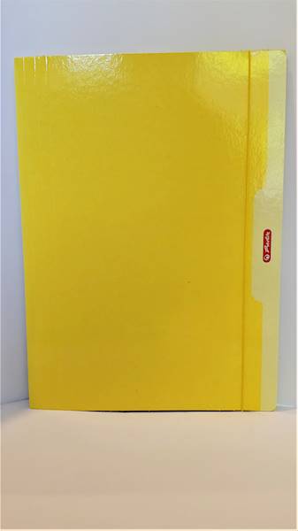 Teczka A4 gumka Herlitz żółta