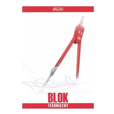 Blok techniczny A4 biały Herlitz