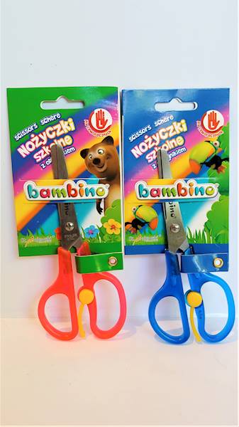 Nożyczki dla leworęcznych Bambino