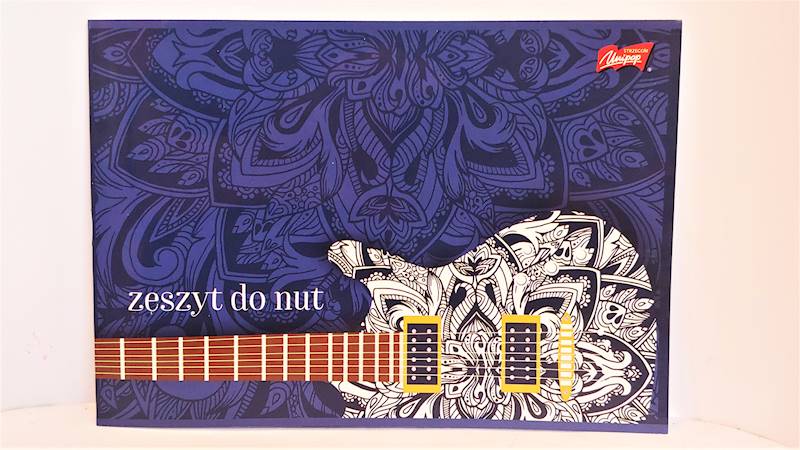 Zeszyt A5 nuty Unipap