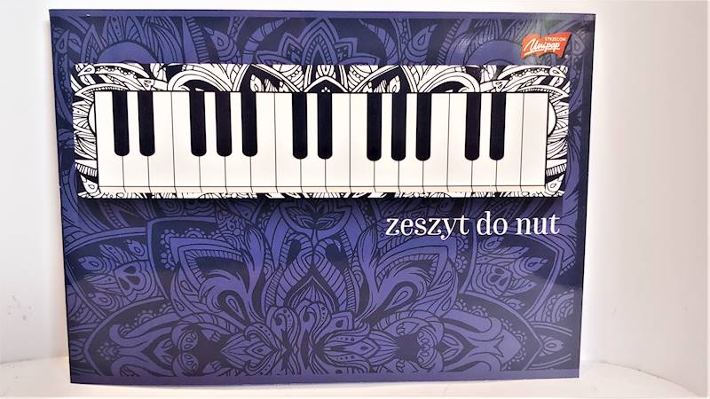 Zeszyt A5 nuty Unipap