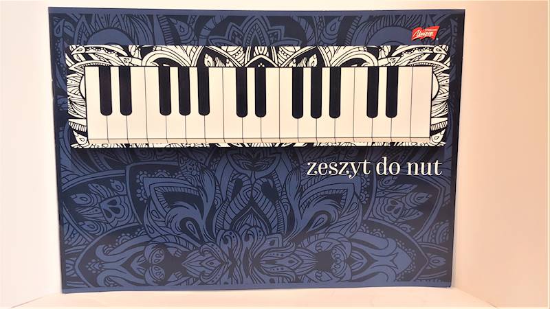 Zeszyt A4 nuty Unipap