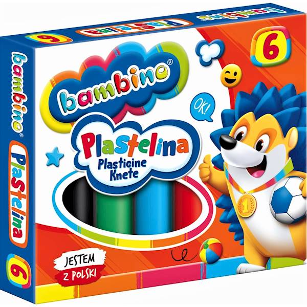 Plastelina 6k. Bambino