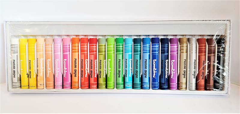 Pastele olejne 24k. Bambino