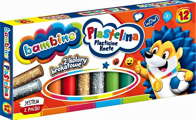 Plastelina 12k. Bambino