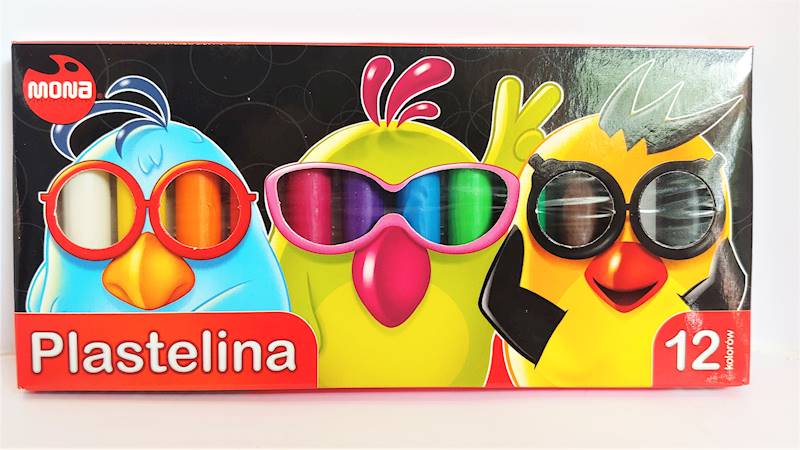 Plastelina 12k. Mona