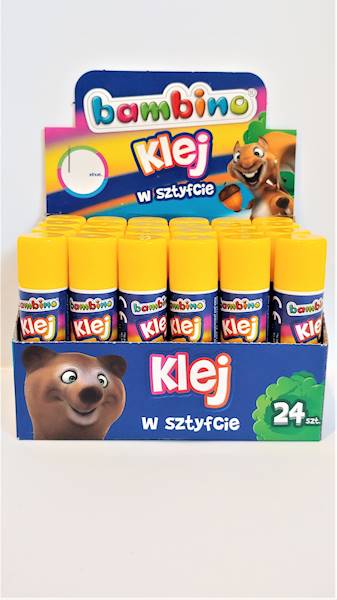 Klej 9g Bambino sztyft