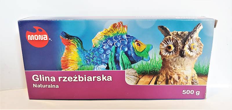 Glina rzeźbiarska Mona