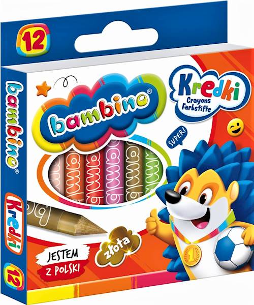 Kredki 12k. Bambino w owijce