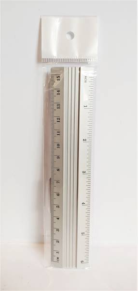 Linijka 15cm aluminiowa penword