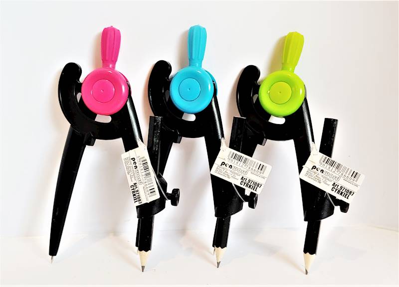 Cyrkiel penword na ołówek