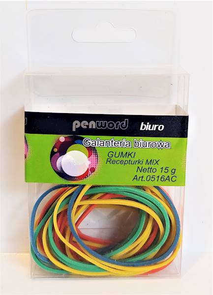 Gumki recepturki mix 15g penword