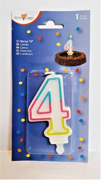 Świeczka 4 Herlitz nowa