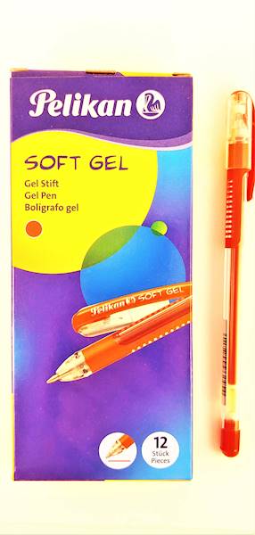 Długopis Pelikan Soft Gel red