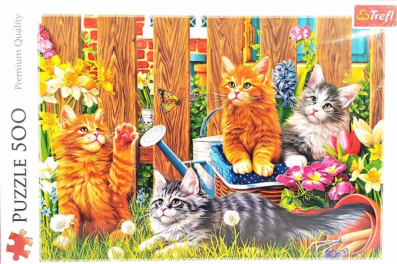 Puzzle 500 Jaguar Trefl