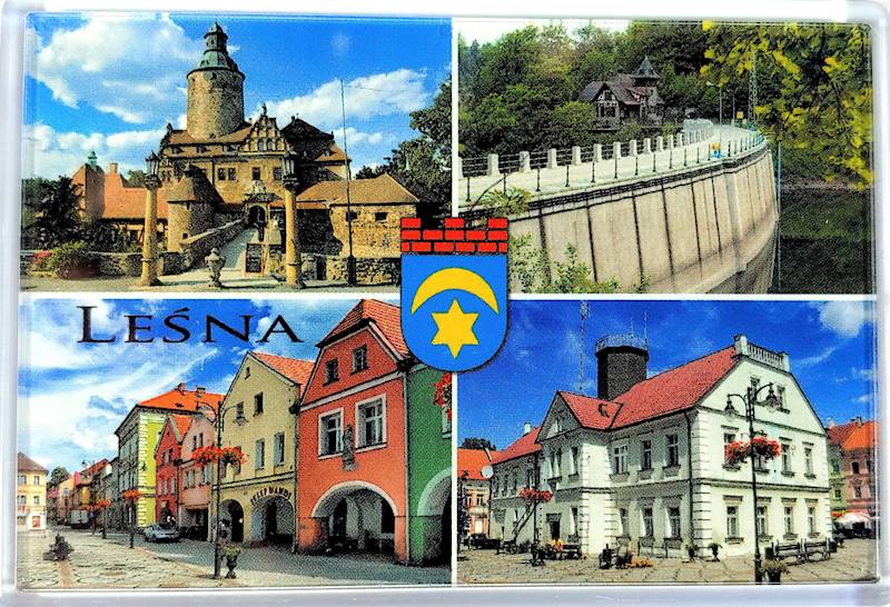 Magnes Lubań i okolice ramka 95x65