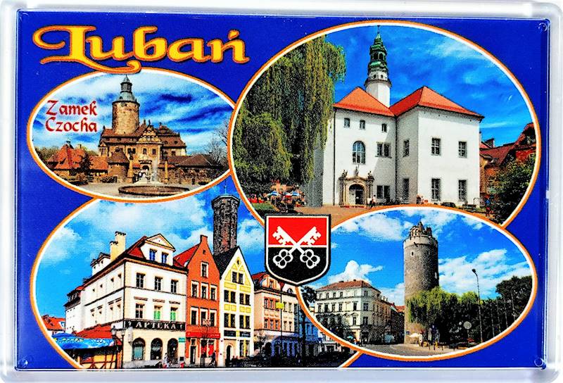 Magnes Lubań i okolice ramka 95x65