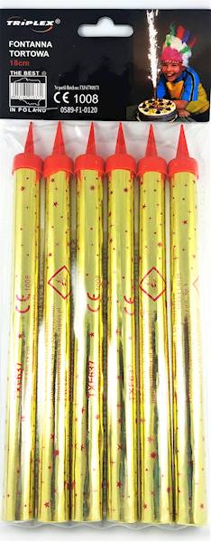 Fontanna tortowa TXF-637 18cm 6szt. Aliga 