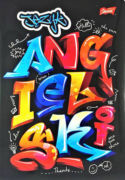 Zeszyt 60 A5 Język Angielski ze ściągą Unipap