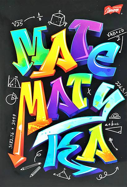 Zeszyt 60 A5 kratka Matematyka ze ściągą Unipap